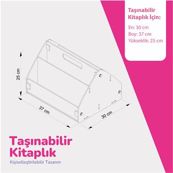 POPCORN TAŞINABİLİR KİTAPLIK BALLERINA