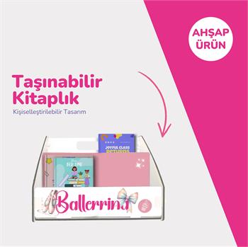POPCORN TAŞINABİLİR KİTAPLIK BALLERINA