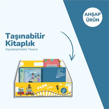 POPCORN TAŞINABİLİR KİTAPLIK CUF CUF