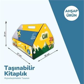 POPCORN TAŞINABİLİR KİTAPLIK CUF CUF