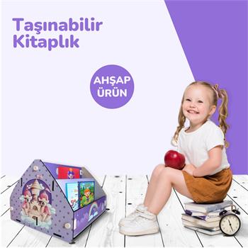 POPCORN TAŞINABİLİR KİTAPLIK KIZ