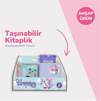 POPCORN TAŞINABİLİR UNICORN KİTAPLIK