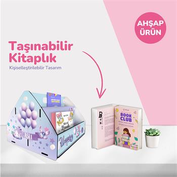 POPCORN TAŞINABİLİR UNICORN KİTAPLIK