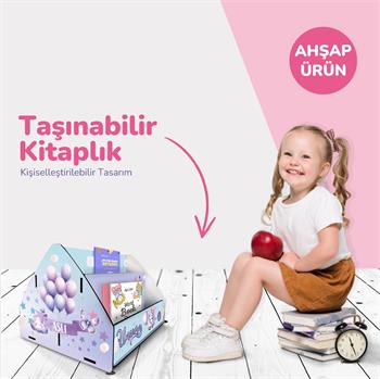 POPCORN TAŞINABİLİR UNICORN KİTAPLIK