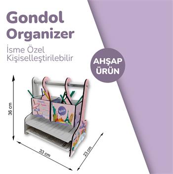 POPCORN WORLD MAP GONDOL ORGANIZER