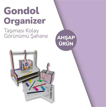 POPCORN WORLD MAP GONDOL ORGANIZER