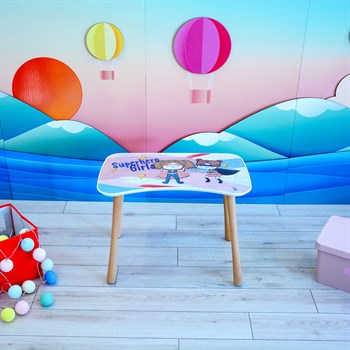 POWER GIRL AKTİVİTE MASASI (2-4 YAŞ)