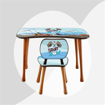 Racing Çalışma Masa Seti (5-9 Yaş)