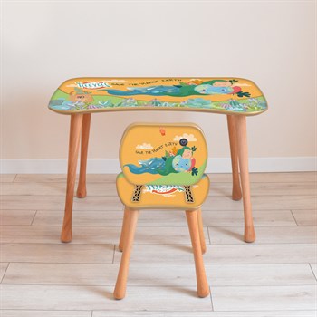 Recycle Kız Çalışma Masa Seti (5-9 Yaş)