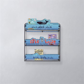 SCUBA ÜÇLÜ DUVAR RAFI