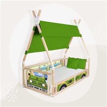 TRAVEL YEŞİL ÇADIRLI CAMPY MONTESSORI YATAK