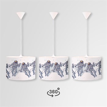 UZAY DAİRE SARKIT AYDINLATMA (LARGE)