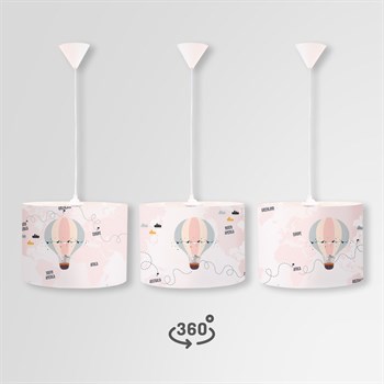 WORLD MAP DAİRE SARKIT AYDINLATMA (LARGE)