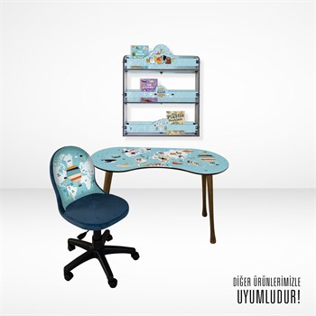 WORLD MAP ERKEK ÜÇLÜ DUVAR RAFI