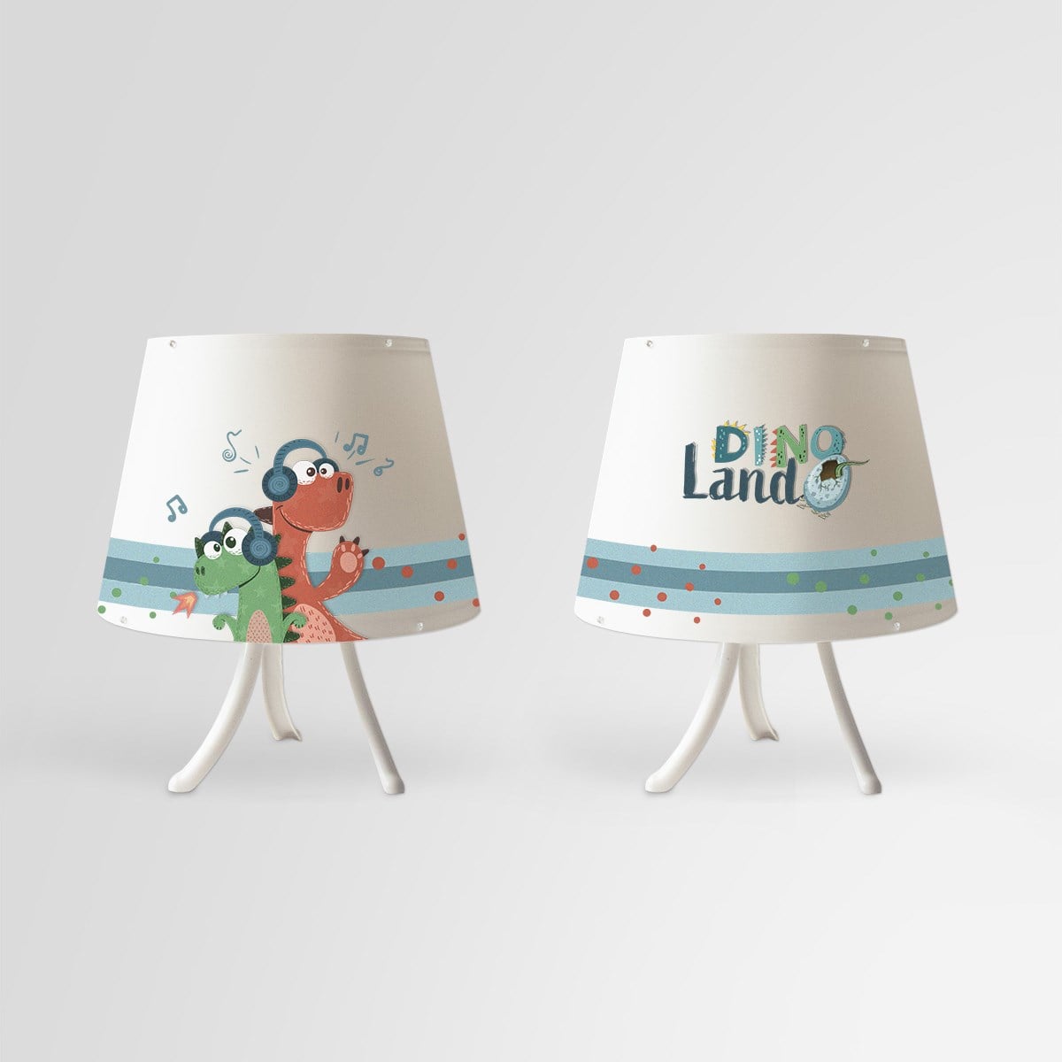 CUTE DINO KONİK ABAJUR