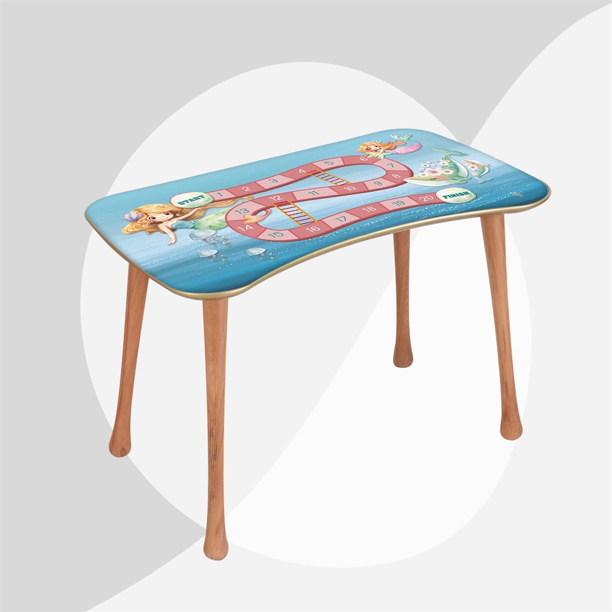 Denizkızı Board Aktivite Masa (5-9 Yaş)