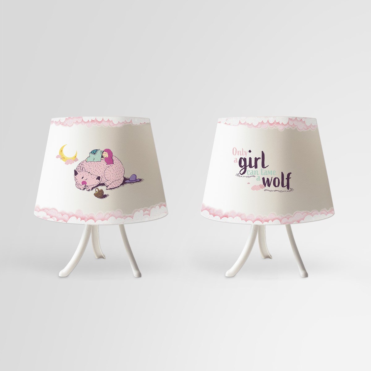 GIRLWOLF KONİK ABAJUR