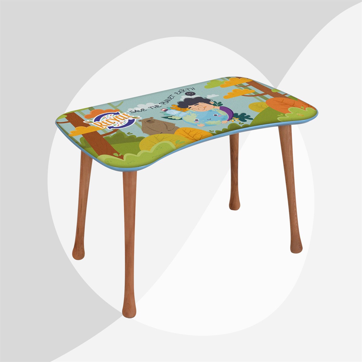 Recycle Board Aktivite Masa (5-9 Yaş)