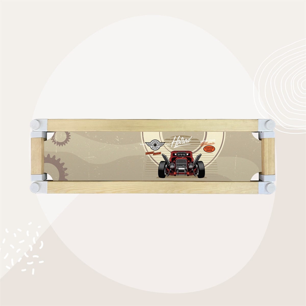 VINTAGE CAR KIRMIZI ÇADIRLI HOMMY BARİYER
