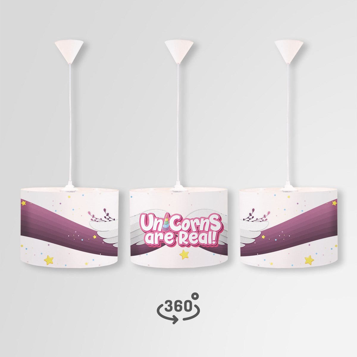 WINGS DAİRE SARKIT AYDINLATMA (LARGE)