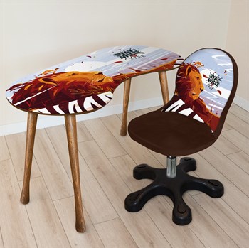 ASLAN KRAL ÇALIŞMA MASA SETİ (8-14 YAŞ)