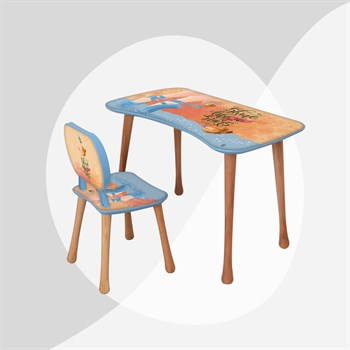 Balerin Çalışma Masa Seti (5-9 Yaş)