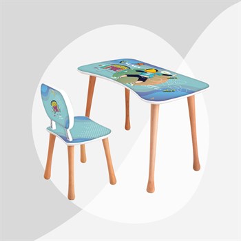 Dance Erkek Çalışma Masa Seti (5-9 Yaş)