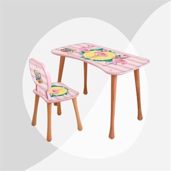 Flamingolar Çalışma Masa Seti (5-9 Yaş)