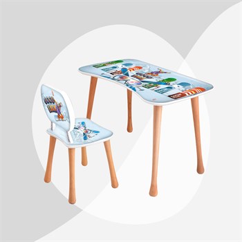 Kayak Kız Çalışma Masa Seti (5-9 Yaş)