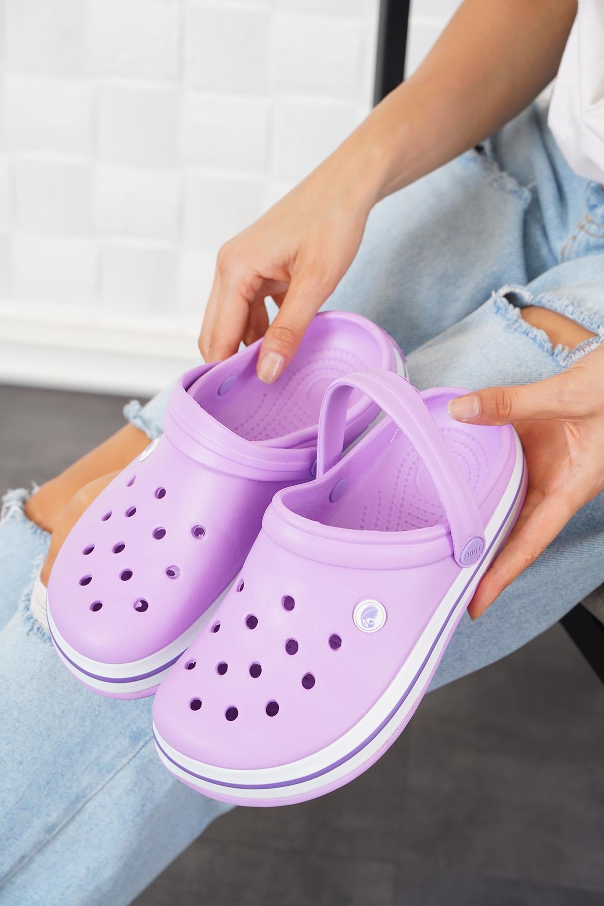 Ceisa Crocs Kadın Terlik  Lila