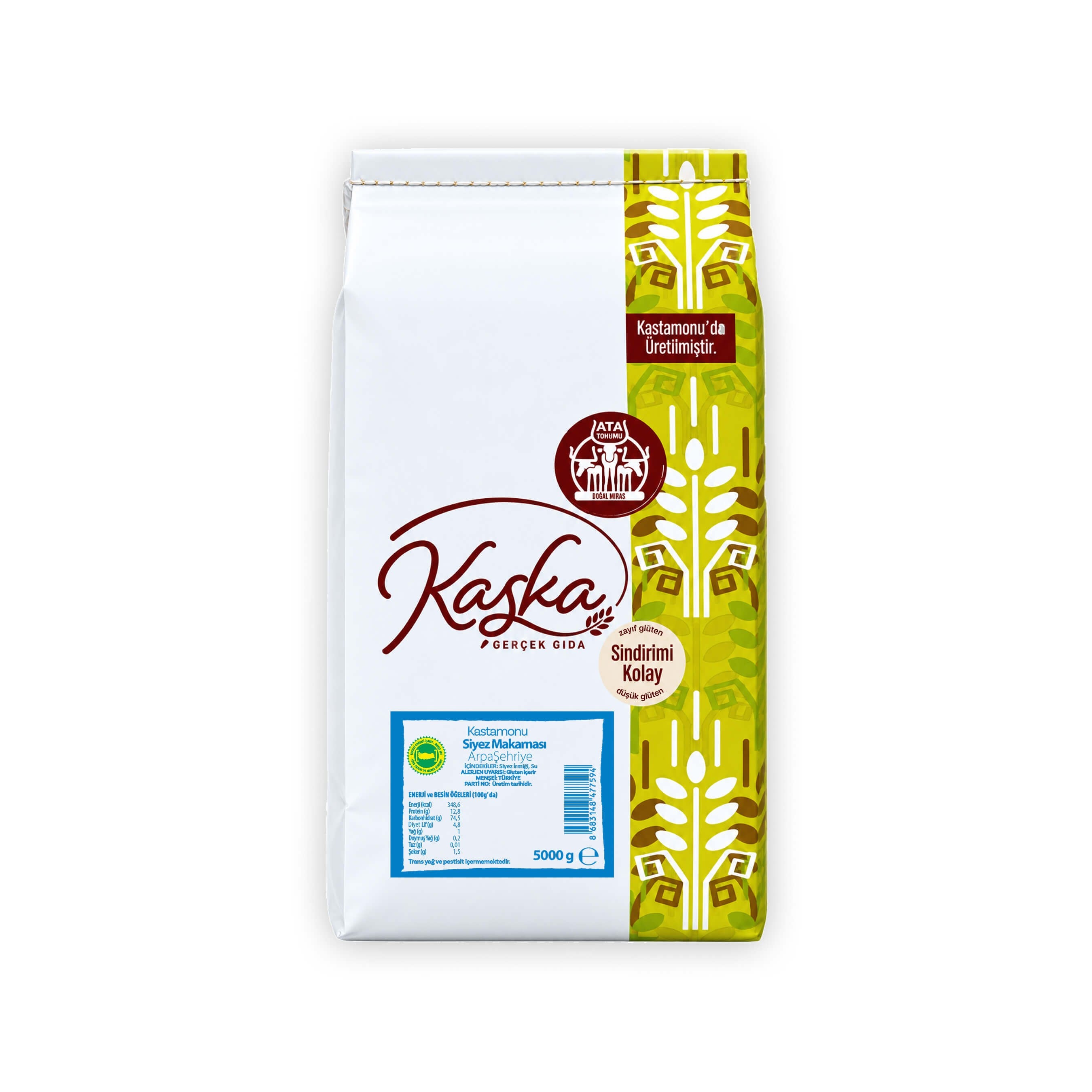 Siyez Makarnası Arpa Şehriye 5000Gr