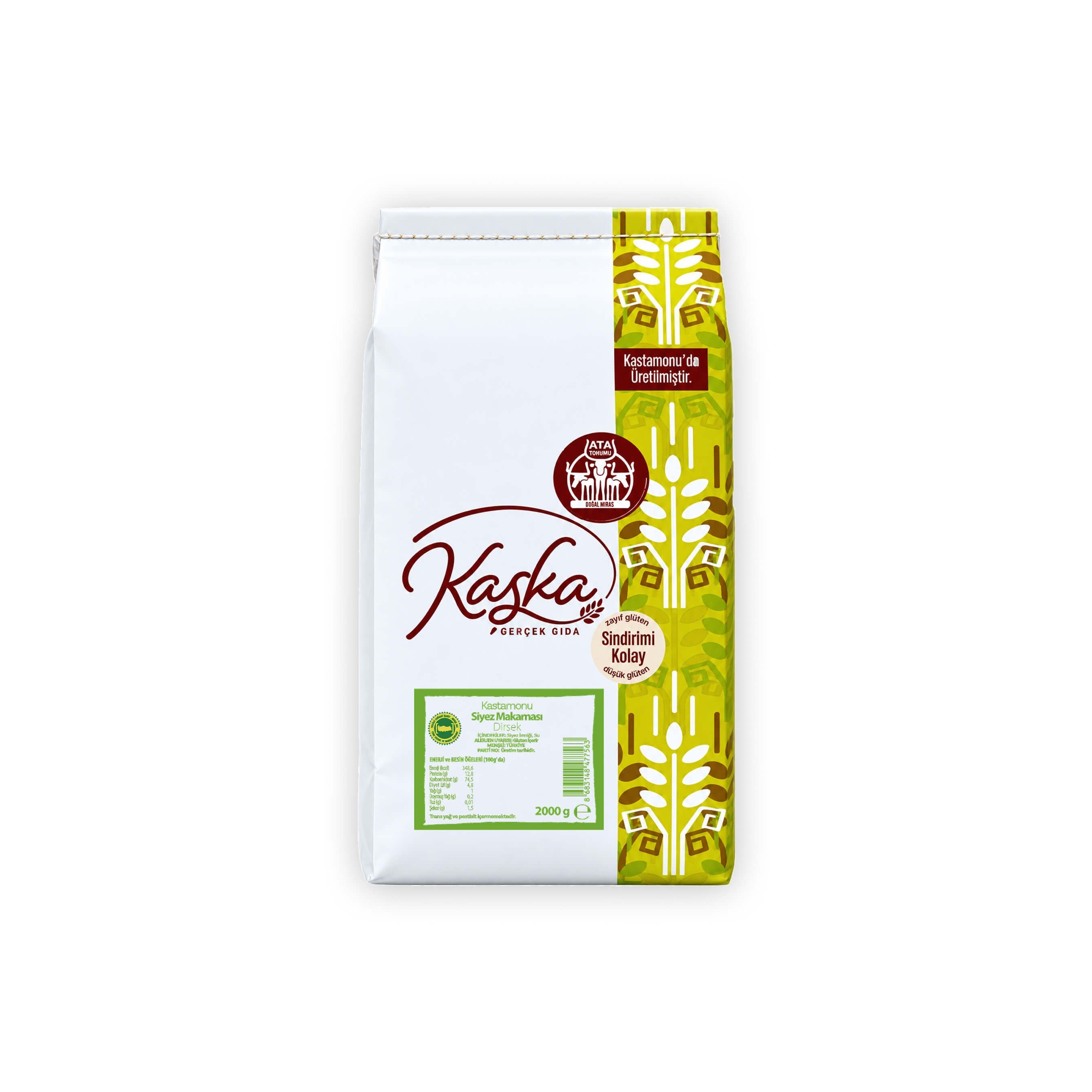Siyez Makarnası Dirsek 2000Gr