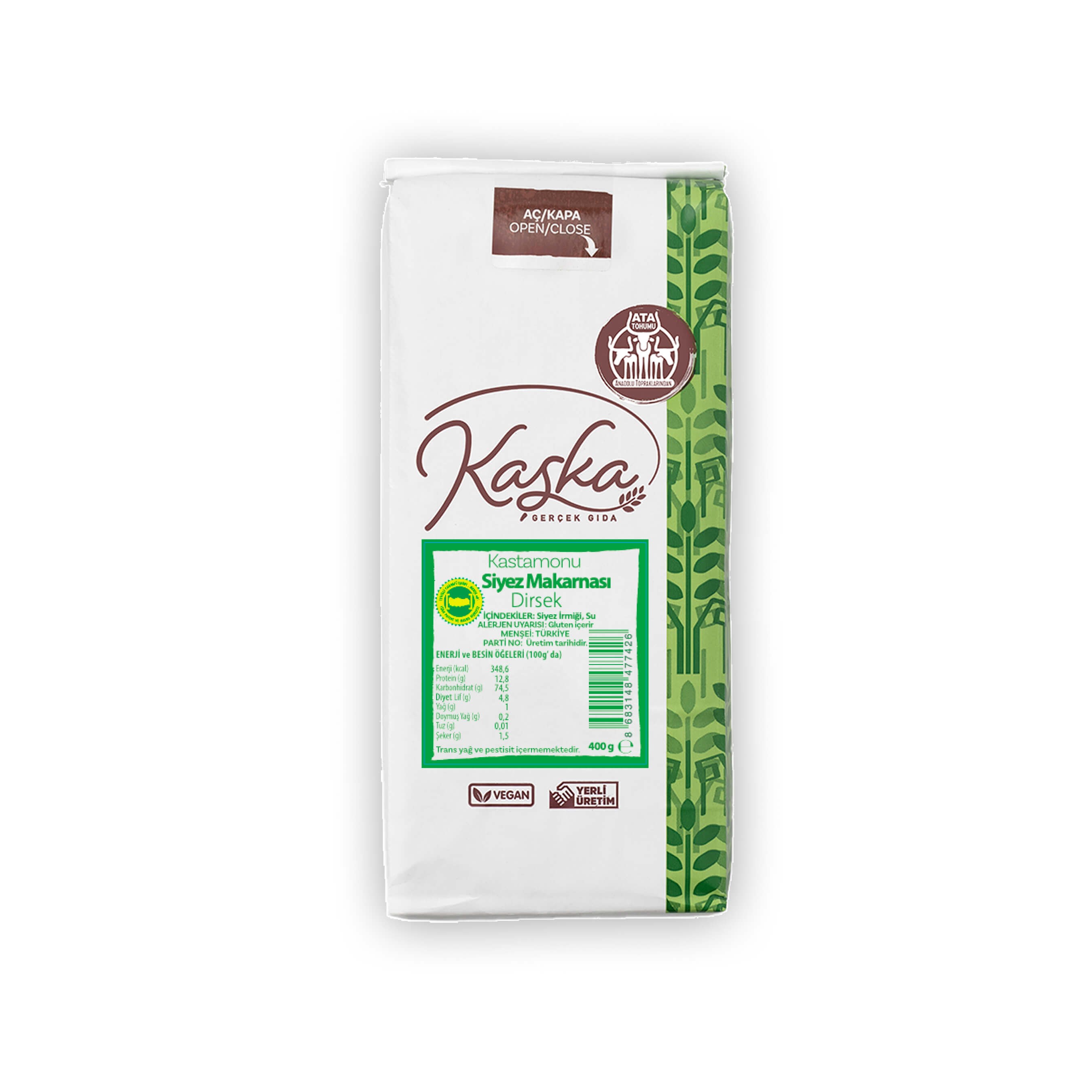Siyez Makarnası Dirsek 400 gr