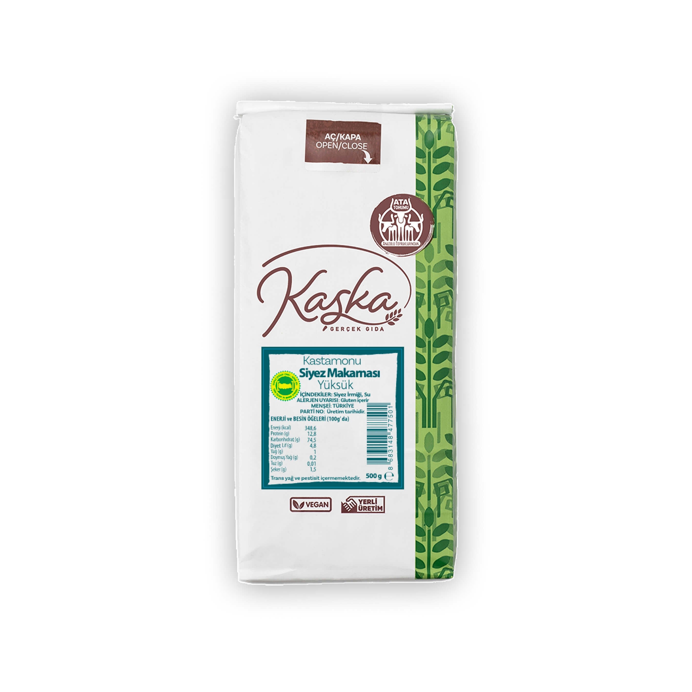 Siyez Makarnası Yüksük 500 gr