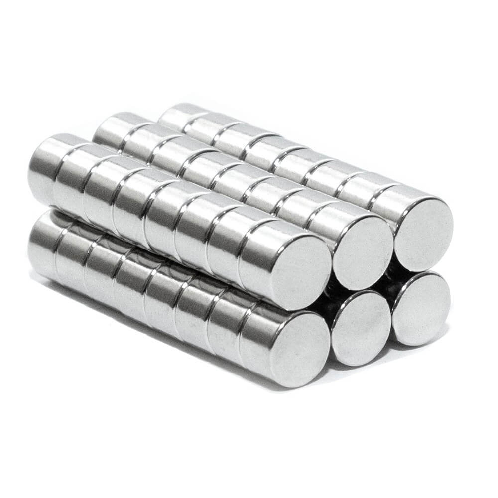 12mm X 5mm - Yuvarlak Güçlü Neodyum Mıknatıs