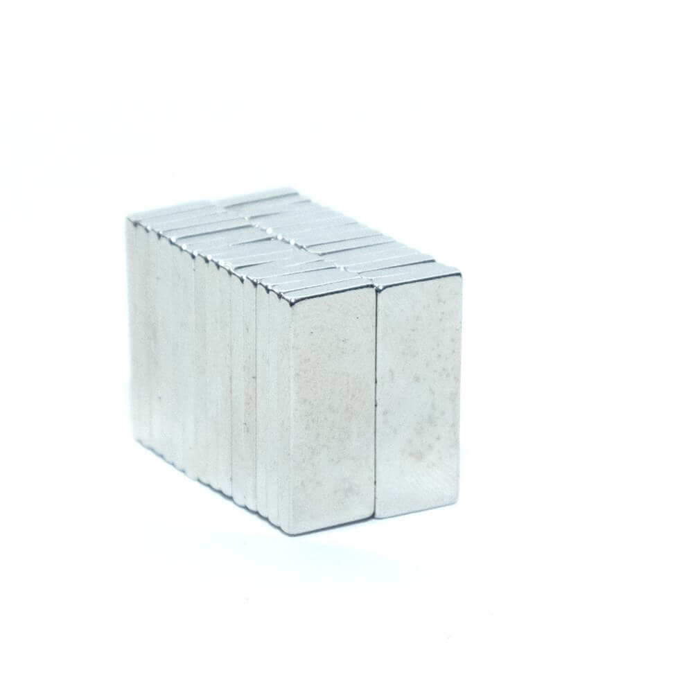 20x10x1mm Dikdörtgen Neodyum Mıknatıs