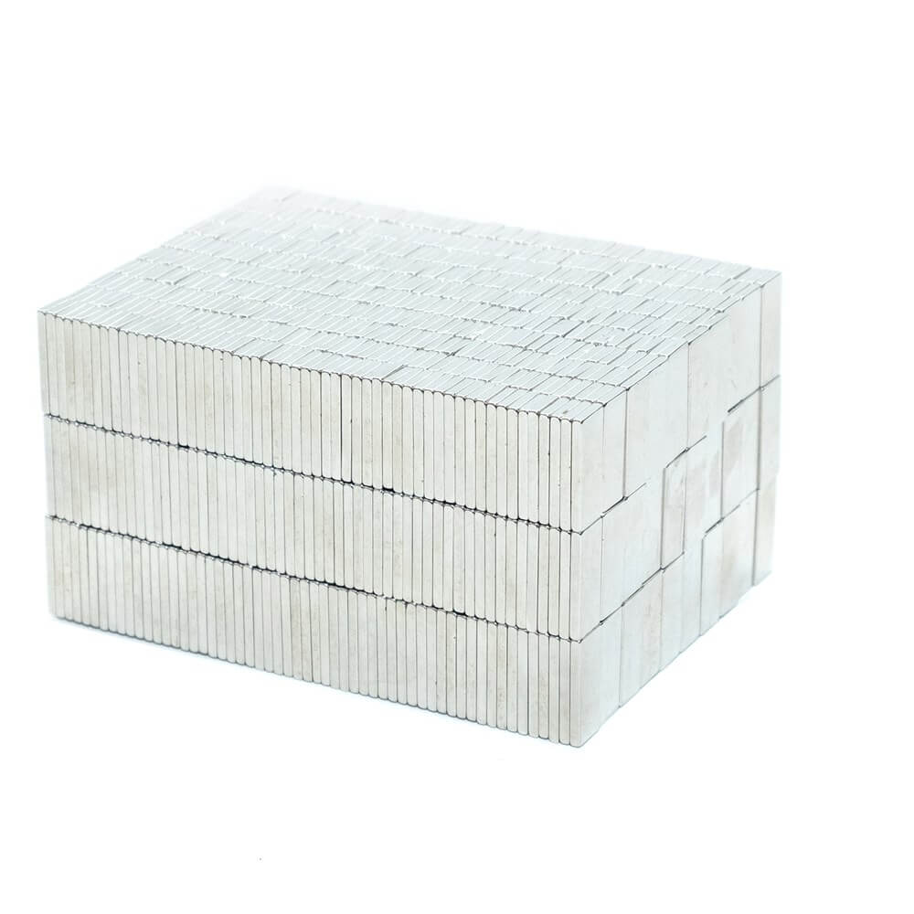 20x8x2mm Dikdörtgen Neodyum Mıknatıs