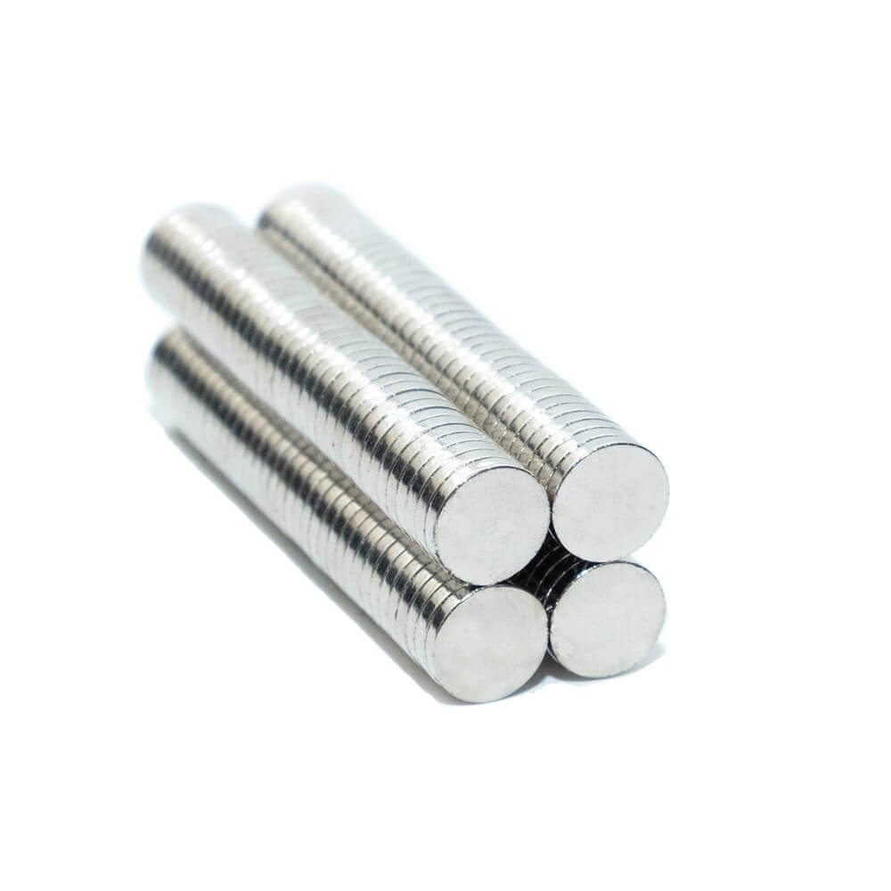 9mm X 1,5mm - Yuvarlak Güçlü Neodyum Mıknatıs