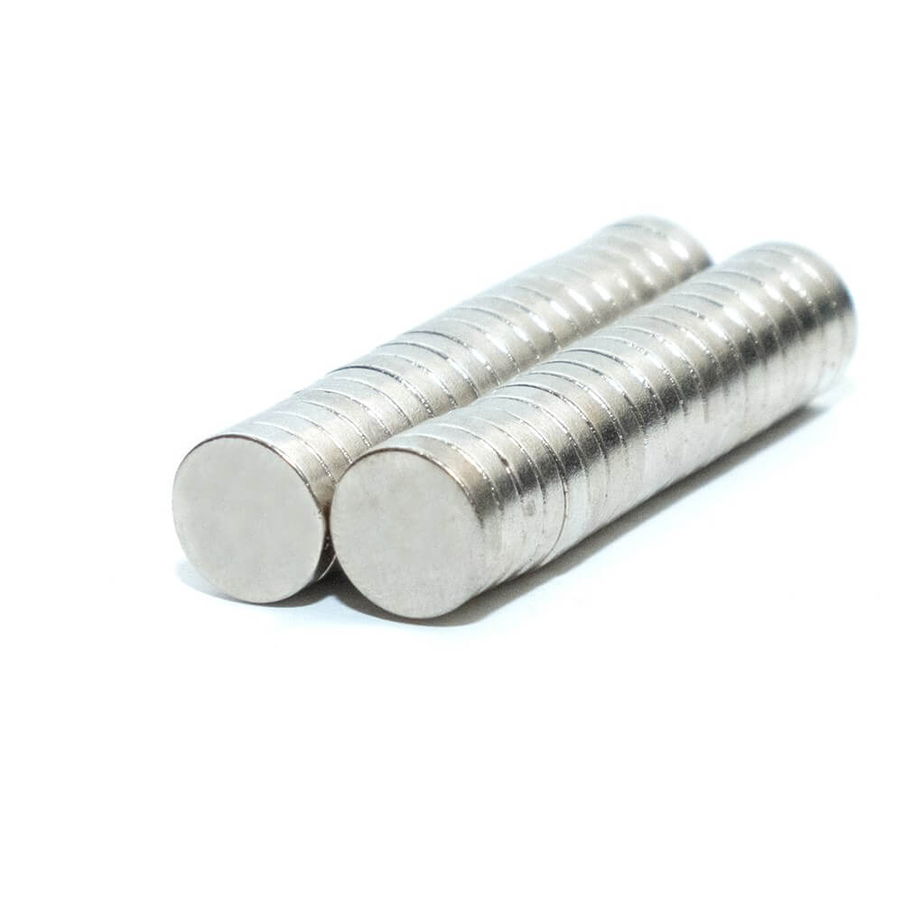 10mm X 3mm - Yuvarlak Güçlü Neodyum Mıknatıs