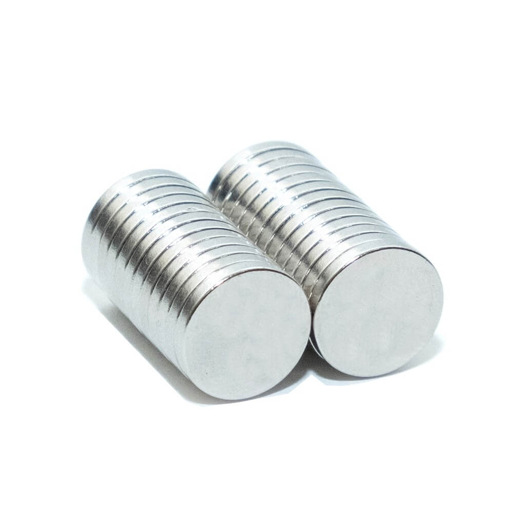 12mm X 1mm - Yuvarlak Güçlü Neodyum Mıknatıs