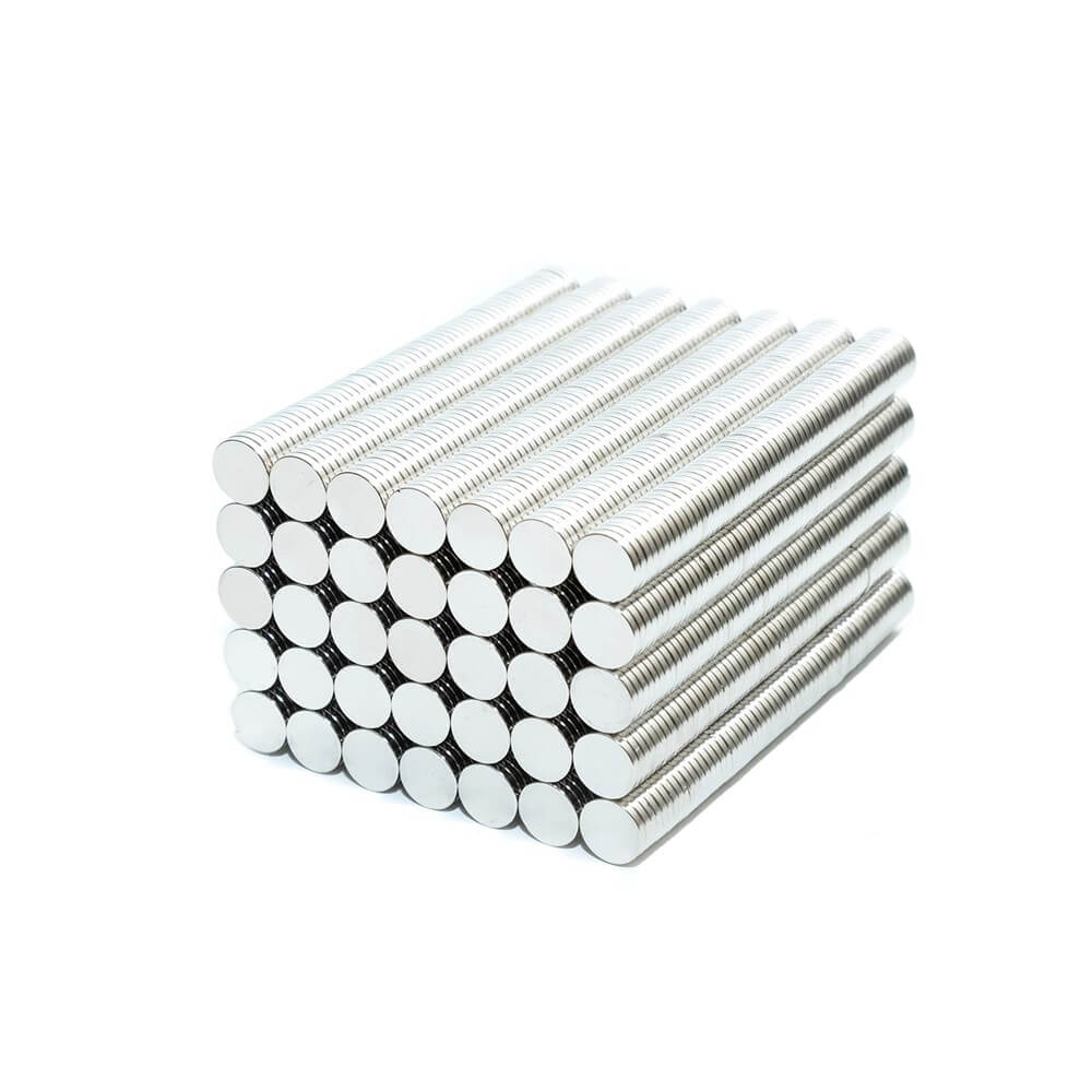 12mm X 2mm - Yuvarlak Güçlü Neodyum Mıknatıs