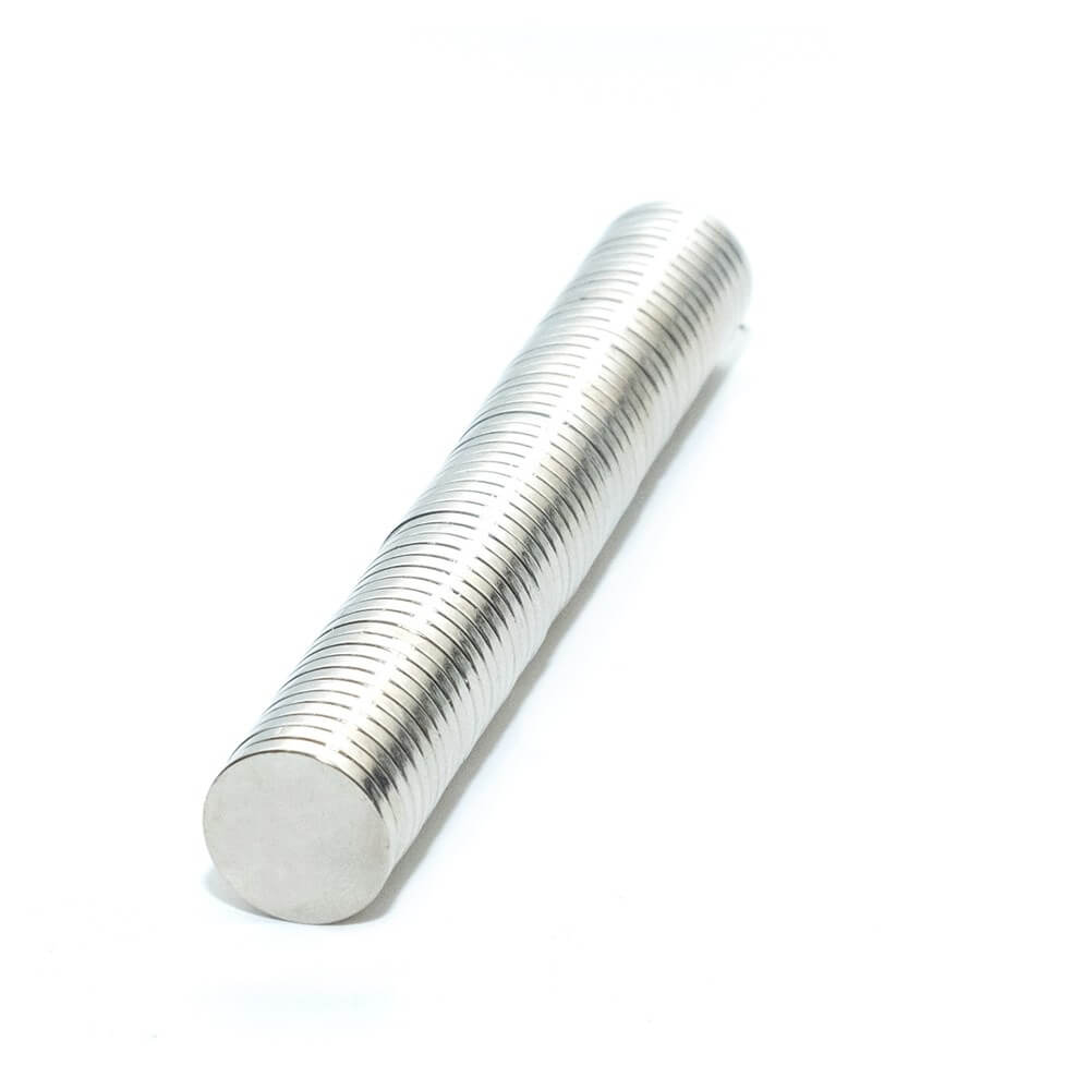 15mm X 2mm - Yuvarlak Güçlü Neodyum Mıknatıs