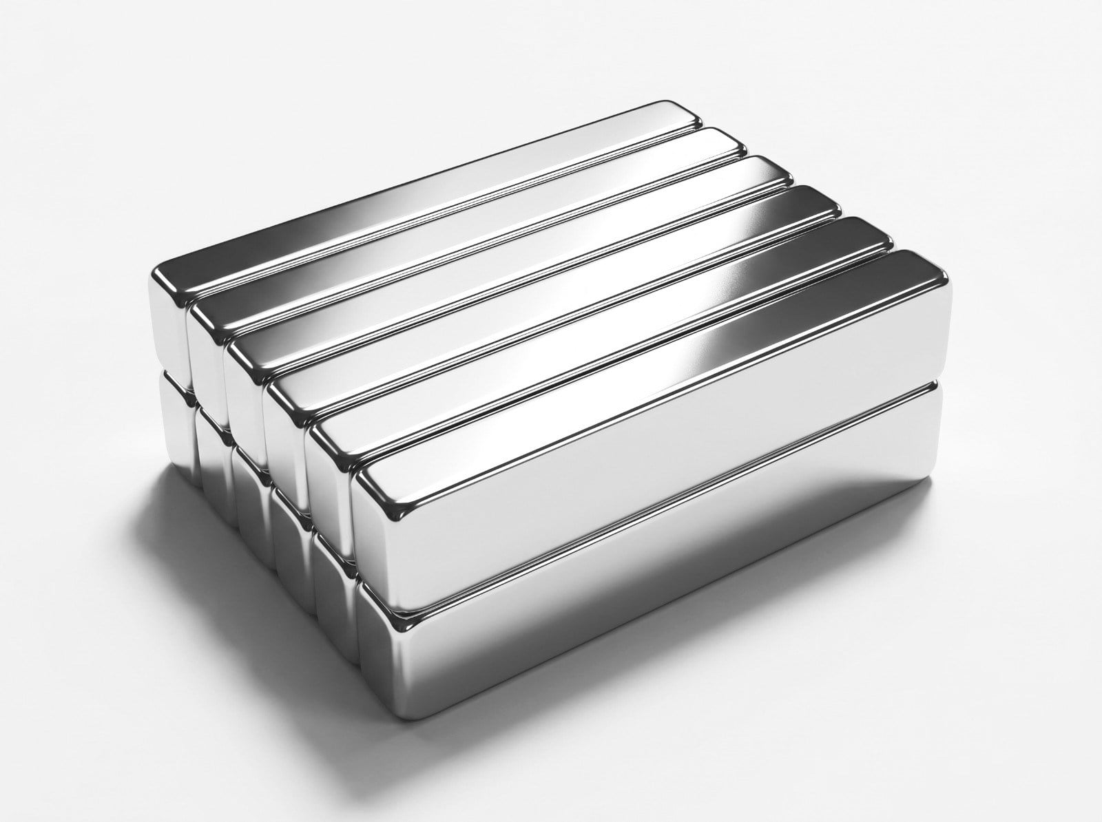 50x10x5mm Dikdörtgen N35 Neodyum Mıknatıs