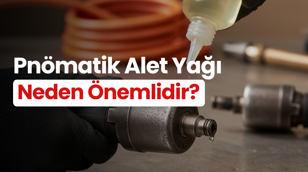 Pnömatik Alet Yağı Neden Önemlidir?