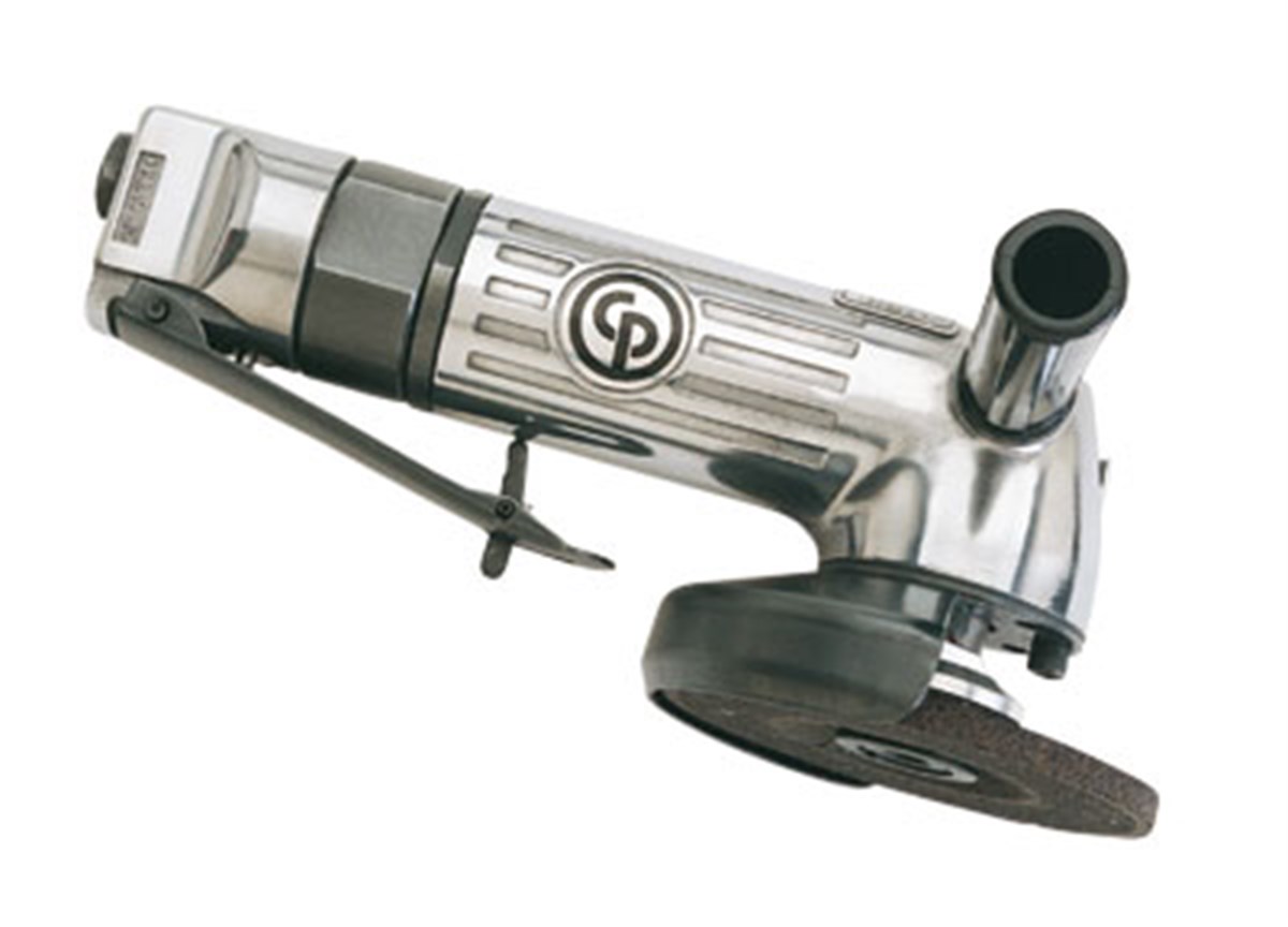 Chicago Pneumatic CP854E Havalı Açılı Taşlama - Klasik Seri | 0.7 HP | 12,000 RPM | 125mm Taş Kapasitesi