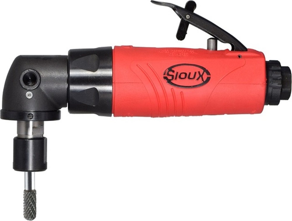 Sioux Tools SAG05S12S Dik Açılı Kalıp Öğütücü | 0,5 HP | 12000 RPM | 300 Serisi Pens | Arka Egzoz