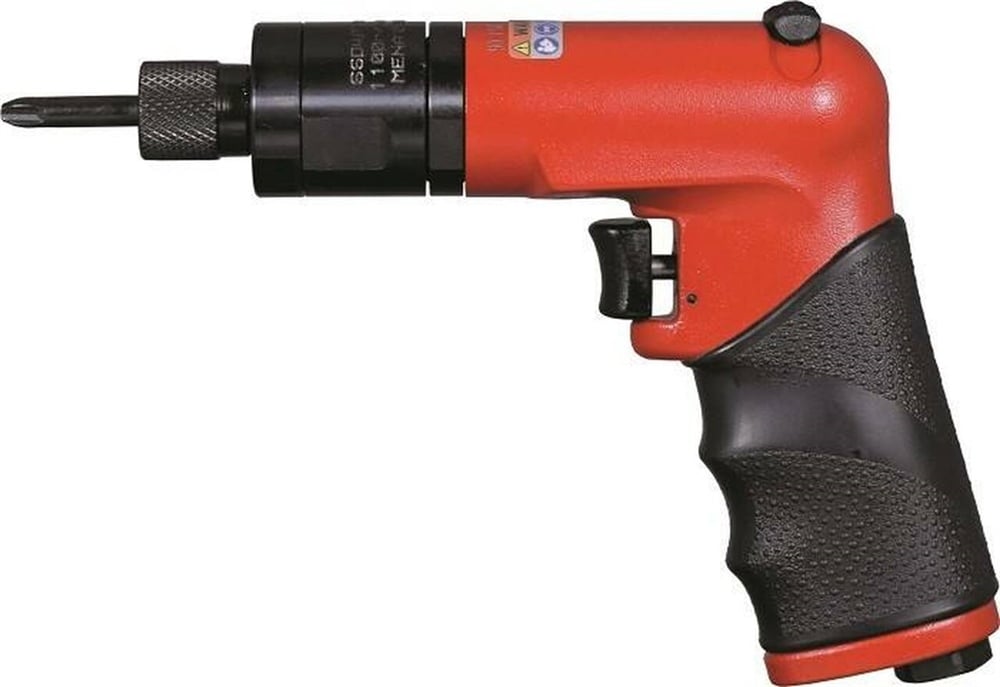 Sioux Tools SSD4P11S Duraklı Tabanca Tutacağı Tornavida | Servis Ters | 0,4 HP | 1100 RPM | 45 inç-lb. Maksimum tork
