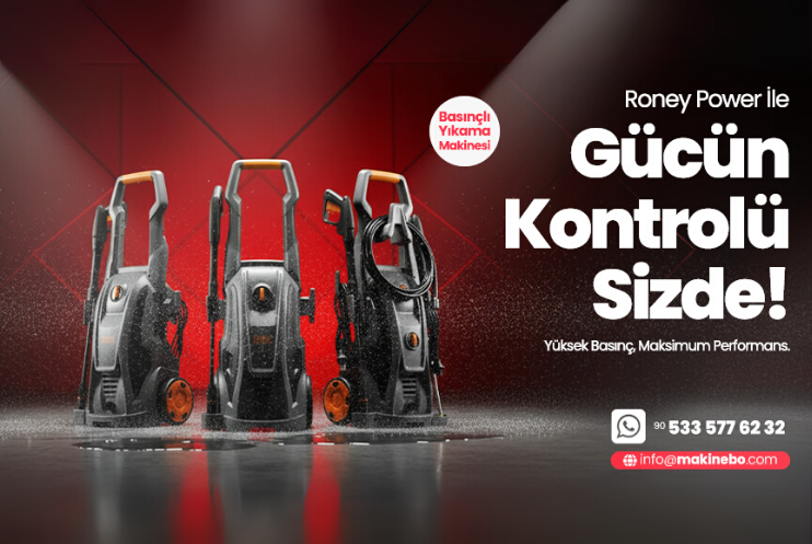 roney power basınçlı yıkama makinesi