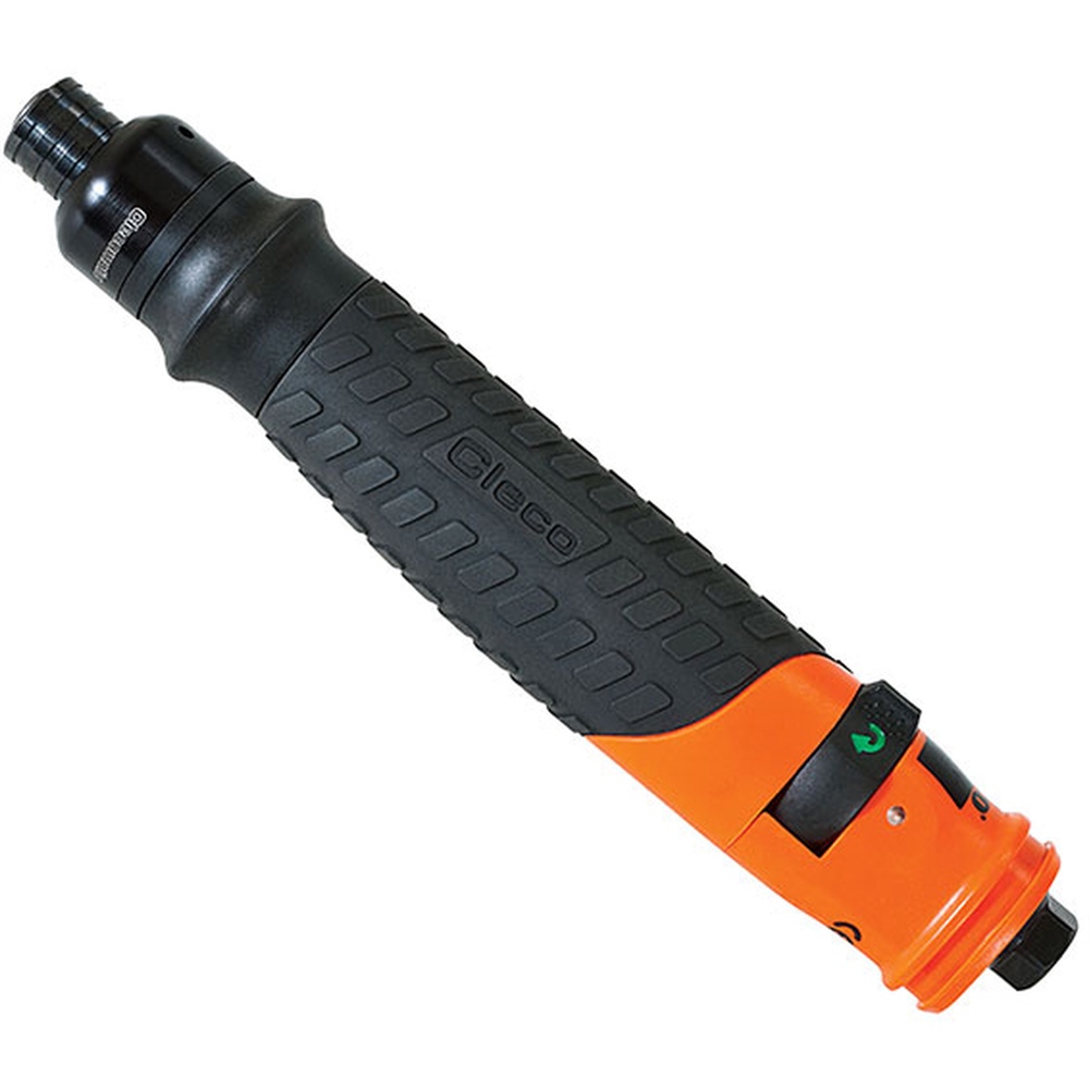 Cleco 19BPA02Q Basmalı Buton Ters Sıralı Pnömatik Tornavida | 19 Serisi | 2.300 RPM | 19 (ft-lb) Maks Tork | 1/4