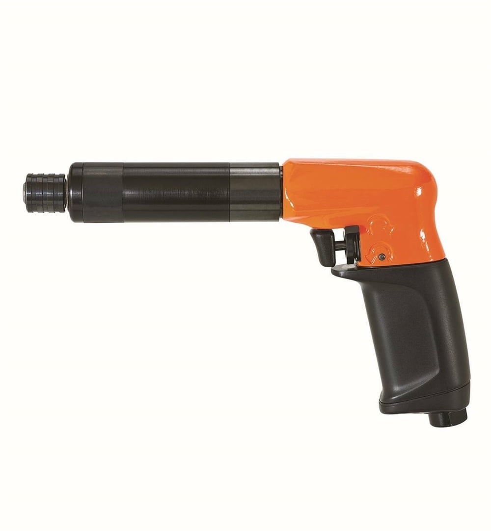 Cleco 19PCA03Q Pistol Grip P-Saplı Pnömatik Tornavida | 19 Serisi | Bas ve Tetik Başlat | 1900 RPM | 1/4'' Hızlı Değişim | 2,1 (ft-lb) Maks. Tork
